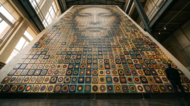 How Chuck Close Painted 9-Foot Faces