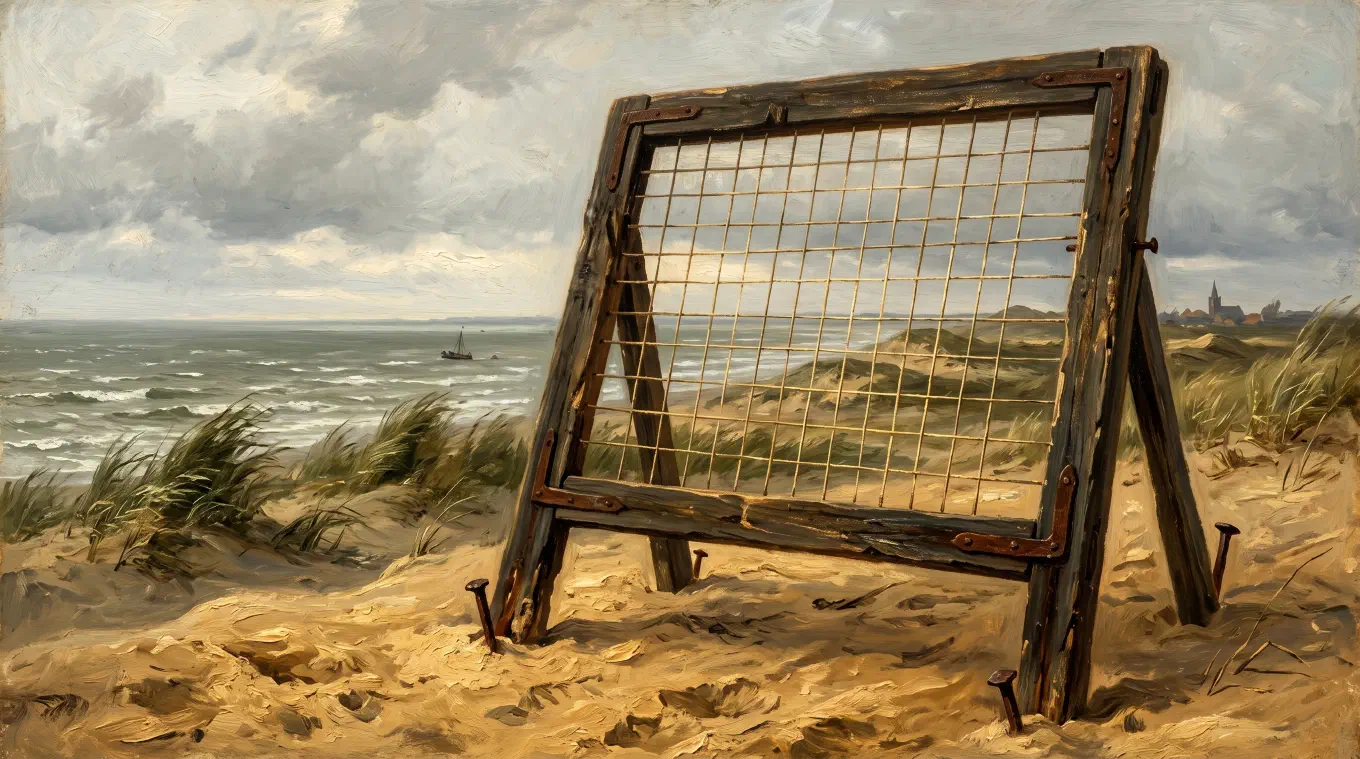 반 고흐의 격자 프레임: 1882년에 직접 만든 이유