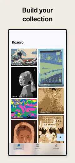 Koadro: Build your collection