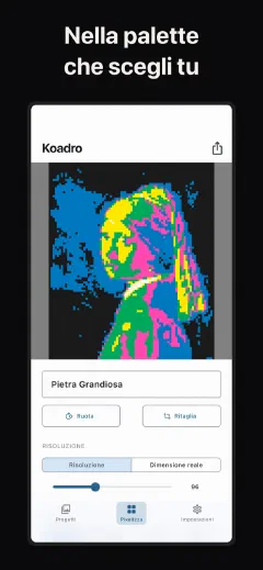 Koadro: Nella palette che scegli tu