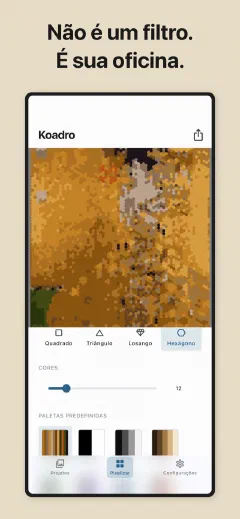 Koadro: Não é um filtro. É sua oficina.