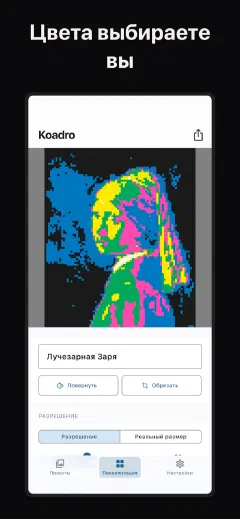 Koadro: Цвета выбираете вы