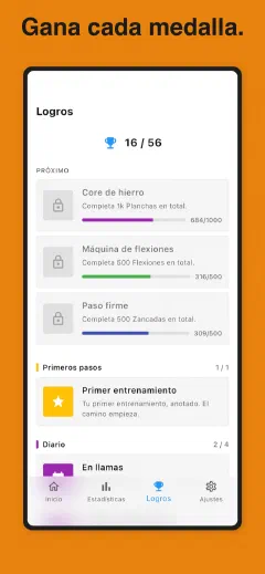 Kountrain: Gana cada medalla.