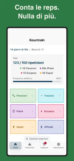 Kountrain: Conta le reps. Nulla di più.