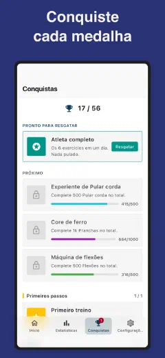 Kountrain: Conquiste cada medalha