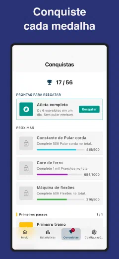 Kountrain: Conquiste cada medalha