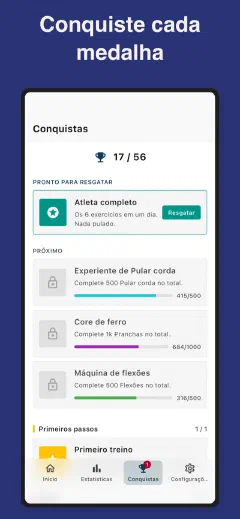 Kountrain: Conquiste cada medalha