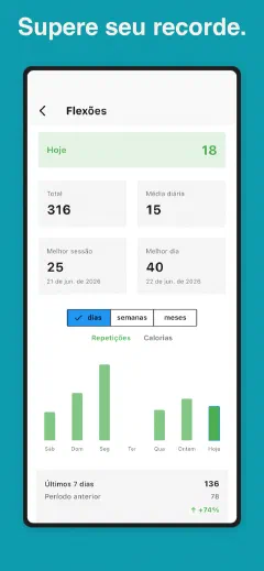 Kountrain: Supere seu recorde.