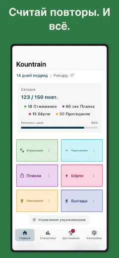 Kountrain: Считай повторы. И всё.