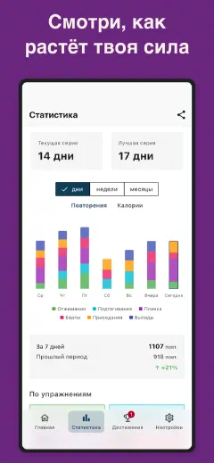 Kountrain: Смотри, как растёт твоя сила