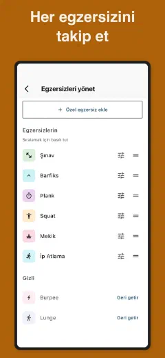 Kountrain: Her egzersizini takip et