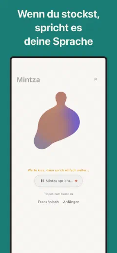 Mintza: Wenn du stockst, spricht es deine Sprache