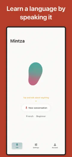 Mintza: Learn a language by speaking it