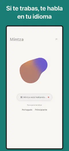 Mintza: Si te trabas, te habla en tu idioma