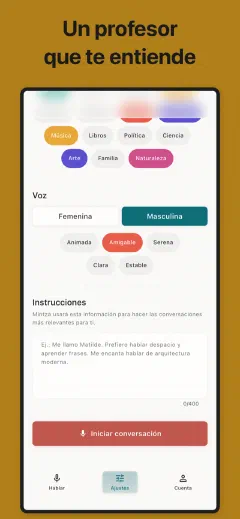 Mintza: Un profesor que te entiende