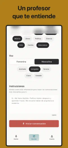 Mintza: Un profesor que te entiende