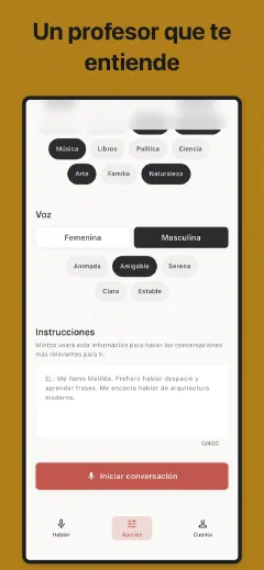 Mintza: Un profesor que te entiende