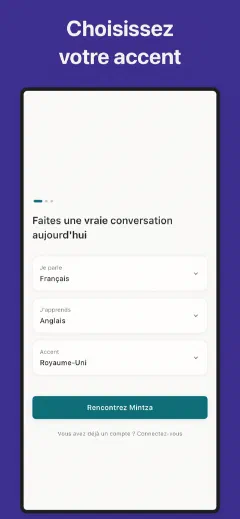 Mintza: Choisissez votre accent