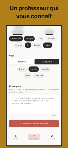 Mintza: Un professeur qui vous connaît