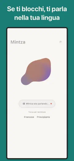 Mintza: Se ti blocchi, ti parla nella tua lingua