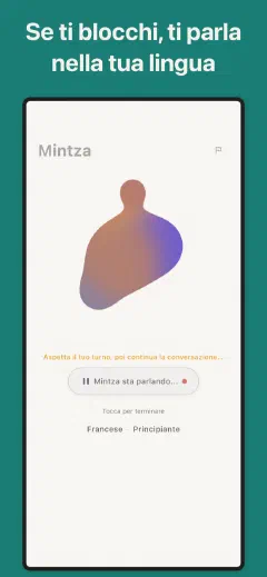 Mintza: Se ti blocchi, ti parla nella tua lingua