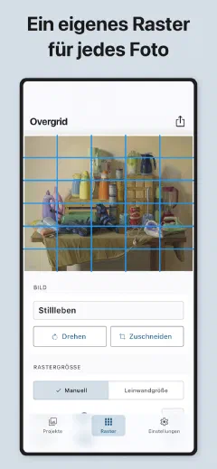 Overgrid: Ein eigenes Raster für jedes Foto