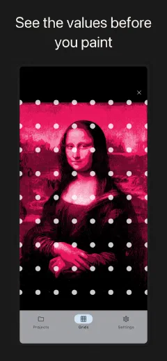 Overgrid: See the values before you paint
