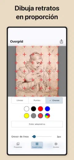 Overgrid: Dibuja retratos en proporción