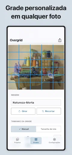 Overgrid: Grade personalizada em qualquer foto