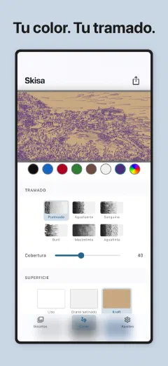 Skisa: Tu color. Tu tramado.