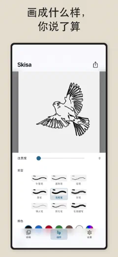 Skisa: 画成什么样， 你说了算
