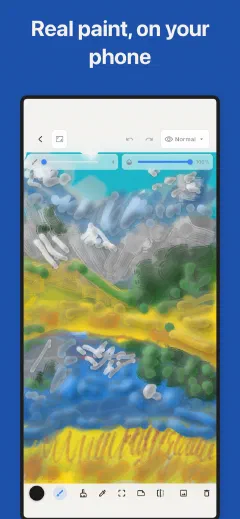 Trazu: Real paint, on your phone