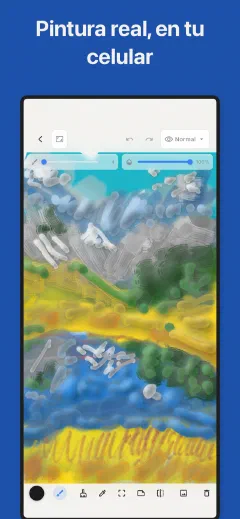 Trazu: Pintura real, en tu celular