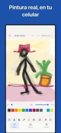 Trazu: Pintura real, en tu celular