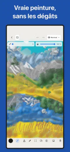 Trazu: Vraie peinture, sans les dégâts