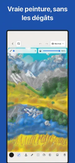 Trazu: Vraie peinture, sans les dégâts