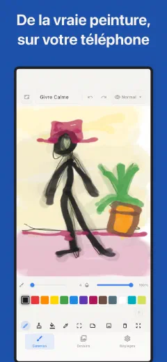 Trazu: De la vraie peinture, sur votre téléphone