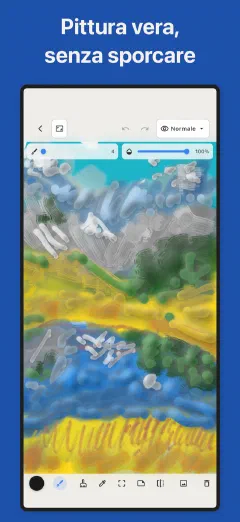 Trazu: Pittura vera, senza sporcare