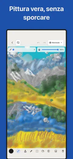 Trazu: Pittura vera, senza sporcare