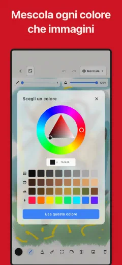 Trazu: Mescola ogni colore che immagini