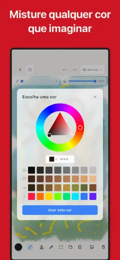 Trazu: Misture qualquer cor que imaginar