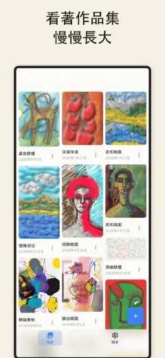 Trazu: 看著作品集 慢慢長大