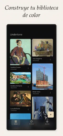 Undertone: Construye tu biblioteca de color