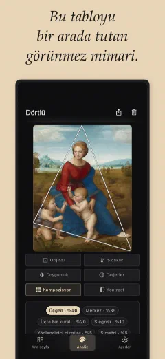 Undertone: Bu tabloyu bir arada tutan görünmez mimari.